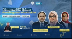 Dari FGD Forum Merdeka Barat, Mengawal 10 Tahun Membangun Infrastruktur