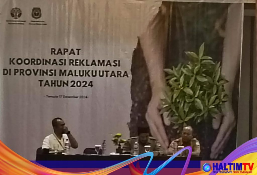 Gelar Rakor, BPDAS Malut Minta Perusahaan Tambang Reklamasi Lahan