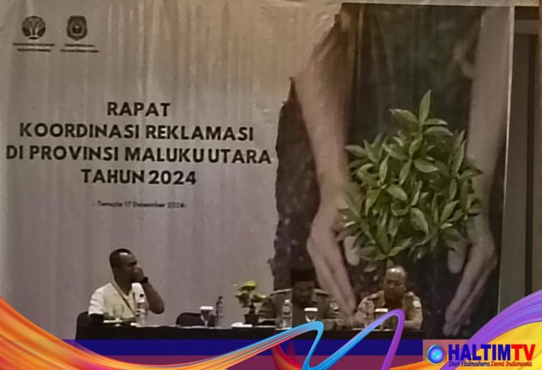 Gelar Rakor, BPDAS Malut Minta Perusahaan Tambang Reklamasi Lahan