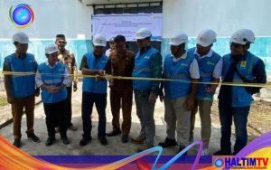 Diresmikan Bupati, Listrik Maba Utara Menyala 24 Jam