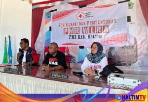 PMI Haltim Sosialisasi dan Bentuk PMR di Sejumlah Sekolah