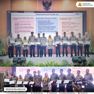 BWS Malut Raih Penghargaan Pelaksana Jaringan Air Terbaik