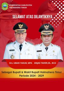 BERITA IKLAN : Pemerintah Kabupaten Halmahera Timur Mengucapkan Selamat Pelantikan Bupati Dan Wakil Bupati Periode 2025-2030
