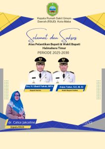 BERITA IKLAN : Kepala Rumah Sakit Umum Daerah (RSUD) Kota Maba Beserta Jajaran Mengucapkan Selamat Pelantikan Bupati Dan Wakil Bupati Haltim Periode 2025-2030