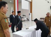Dilantik Bupati Ubaid, Perumda Haltim Berganti Nakhoda