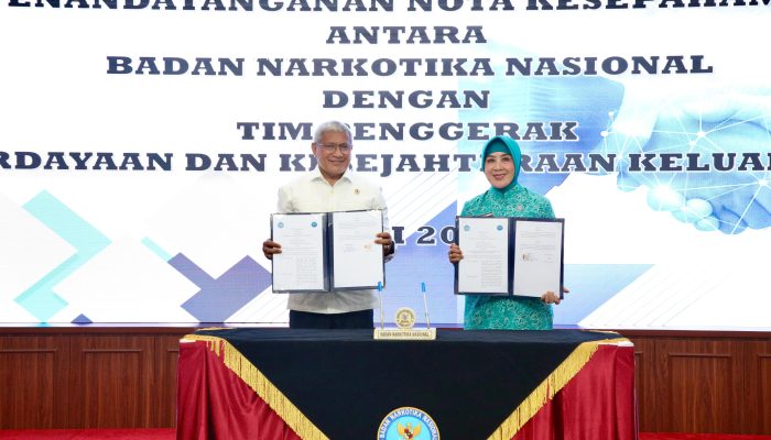 TP-PKK MOU dengan BNN Berantas Narkoba
