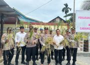 Mewakili Bupati Ubaid, Asisten I Panen Padi dan Rapat Bersama Kapolres
