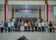Wabup Anjas Hadiri Pelantikan dan Raker HIPMI Haltim