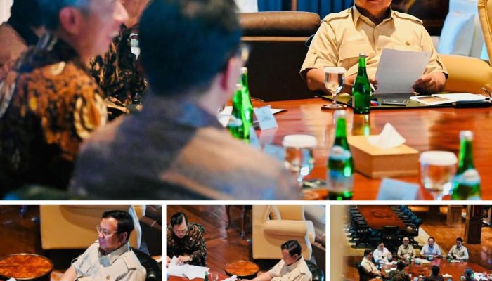 Prabowo Bahas Ekonomi Nasional dan Gejolak Global