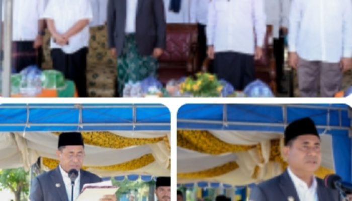 Jadi Irup HUT Santri, Bupati Ubaid Sumbang Pesantren Rp 70 Juta