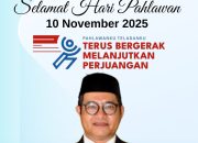 BERITA IKLAN : Kepala BPKAD Halmahera Timur Mengucapkan Selamat Memperingati Hari Pahlawan