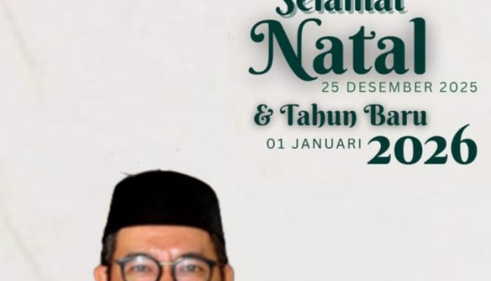 BERITA IKLAN : Kepala BPKAD Kabupaten Halmahera Timur Mengucapkan Selamat Natal dan Tahun Baru 2026