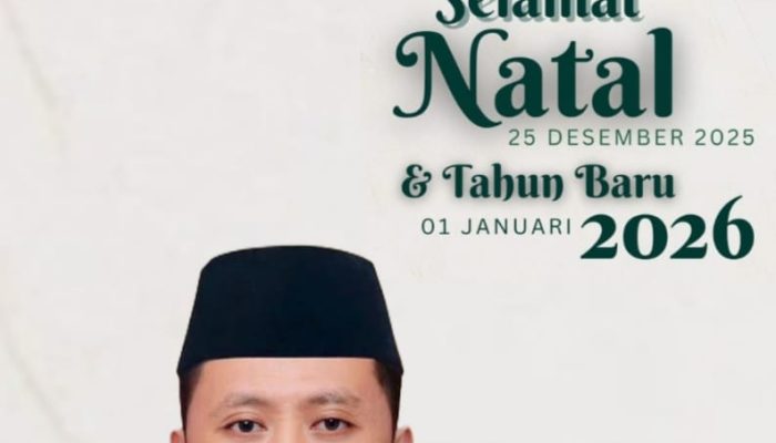 BERITA IKLAN : Kepala Dinas PUPR Kabupaten Halmahera Timur Mengucapkan Selamat Natal Dan Tahun Baru 2026