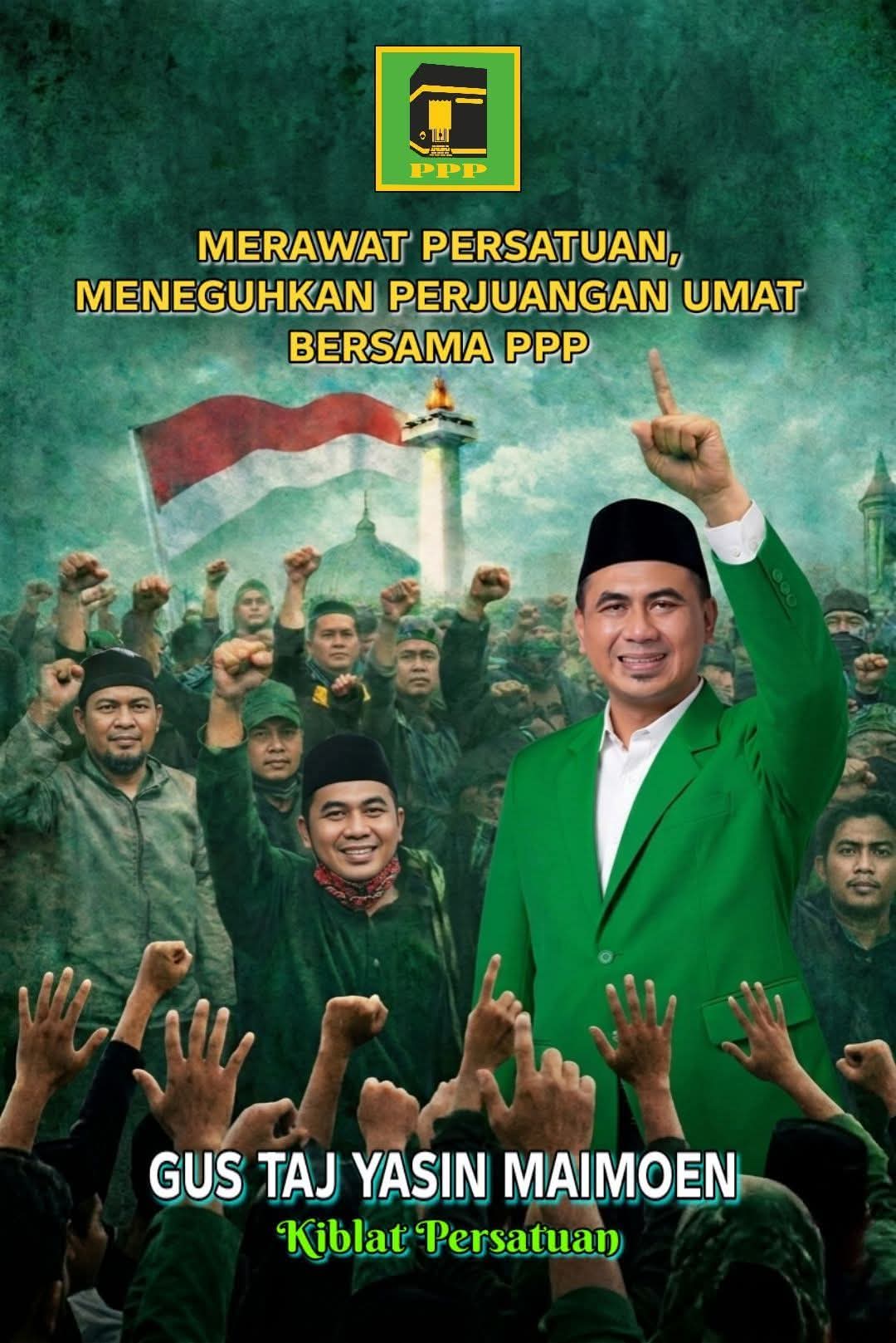 Bela Marwah Ulama, Gus Yasin Institute Minta Plt Ketua PPP Kembalikan Ruh Perjuangan Partai