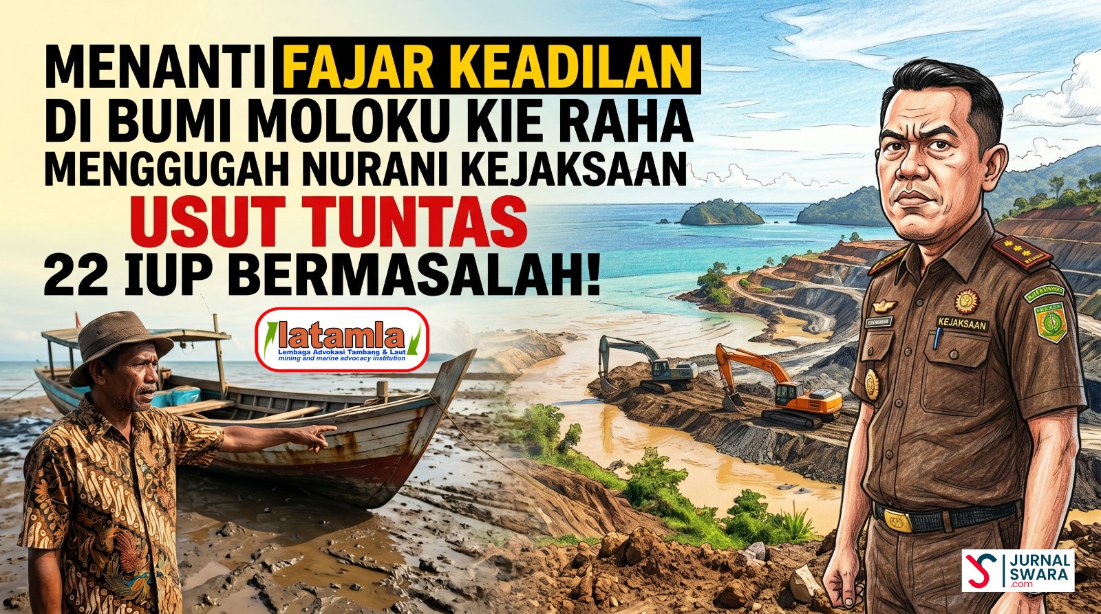 Hari Anti Tambang 2026, LATAMLA Soroti 22 IUP Bermasalah di Malut