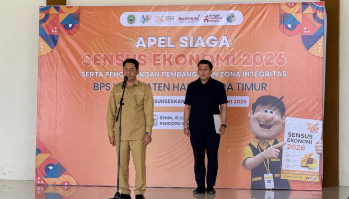 Dipimpin Bupati Ubaid, Sensus Ekonomi Haltim Dimulai
