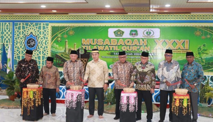 Haltim Kirim 55 Orang, Wabub Anjas Hadiri MTQ Provinsi di Sofifi