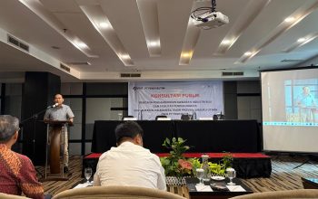 Mewakili Bupati Ubaid, Sekda Ricky Buka Konsultasi Publik PT FHT di Jakarta
