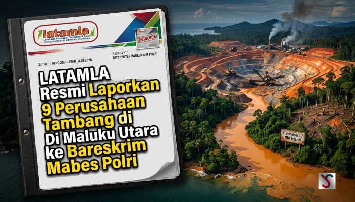 LATAMLA Adukan 9 Perusahaan Tambang di Malut ke Bareskrim Polri