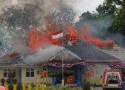 Kantor PUPR Haltim Terbakar, Kepala Dinas Bilang Teguran Beraat