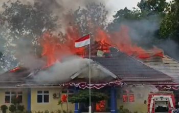 Kantor PUPR Haltim Terbakar, Kepala Dinas Bilang Teguran Beraat