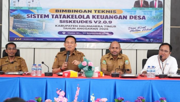 Dinas PMD Haltim Setiap Tahun Sukses Genjot Kompetensi Perangkat Desa Terkait DD