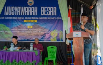Terpilih Aklamasi Ardiansyah Madjid Pimpin Makayoa Haltim
